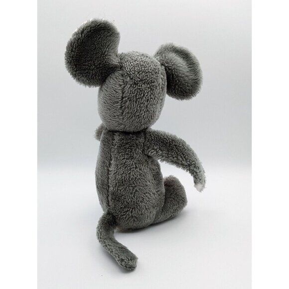 Hugging Mice Vintage Plush Gray Pink Mouse Stuffed Animal 10" - Picture 3 of 4
